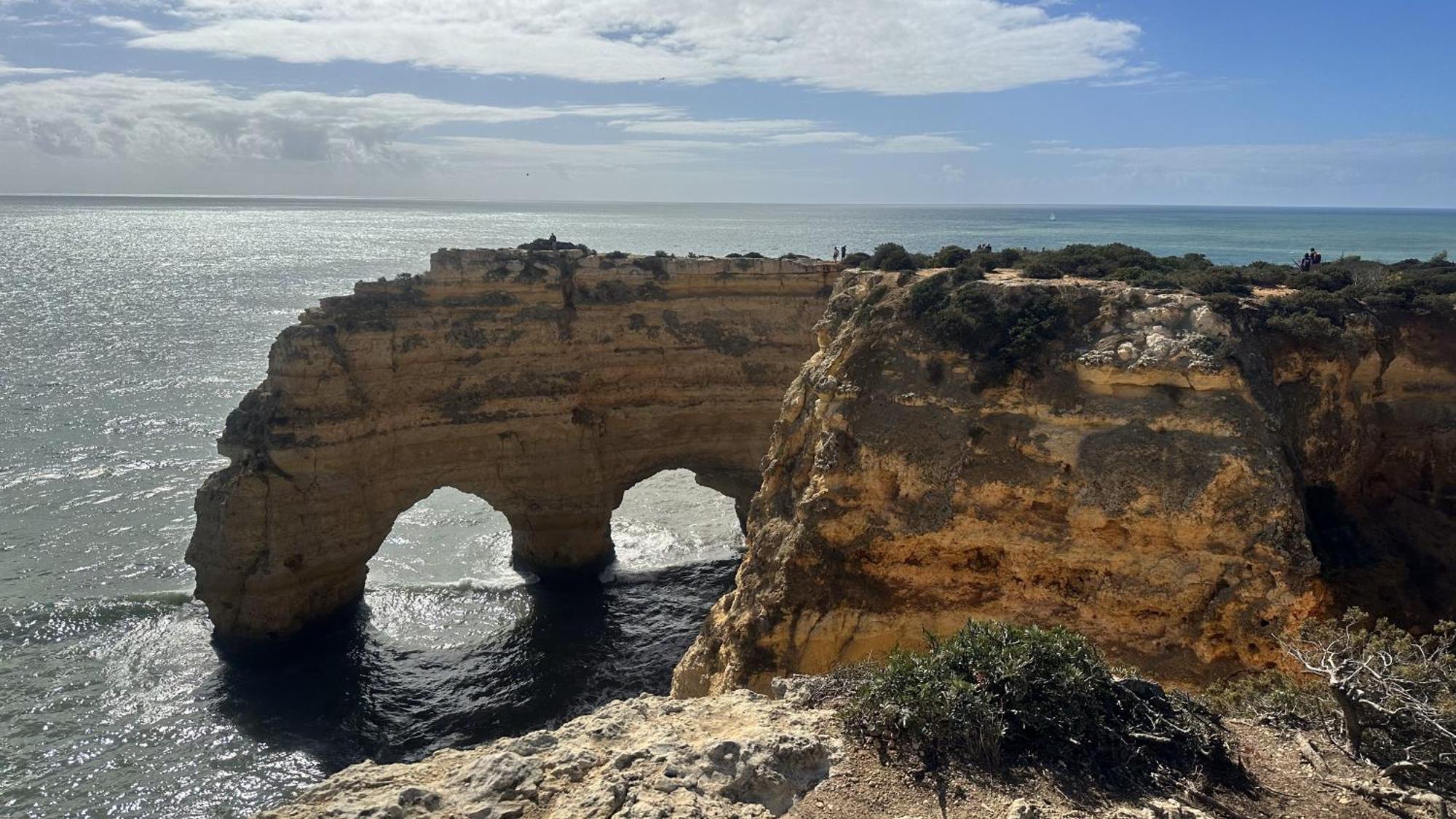 Charmant Appartement A 1Km De La Plage, Avec Piscine A Albufeira Eksteriør billede