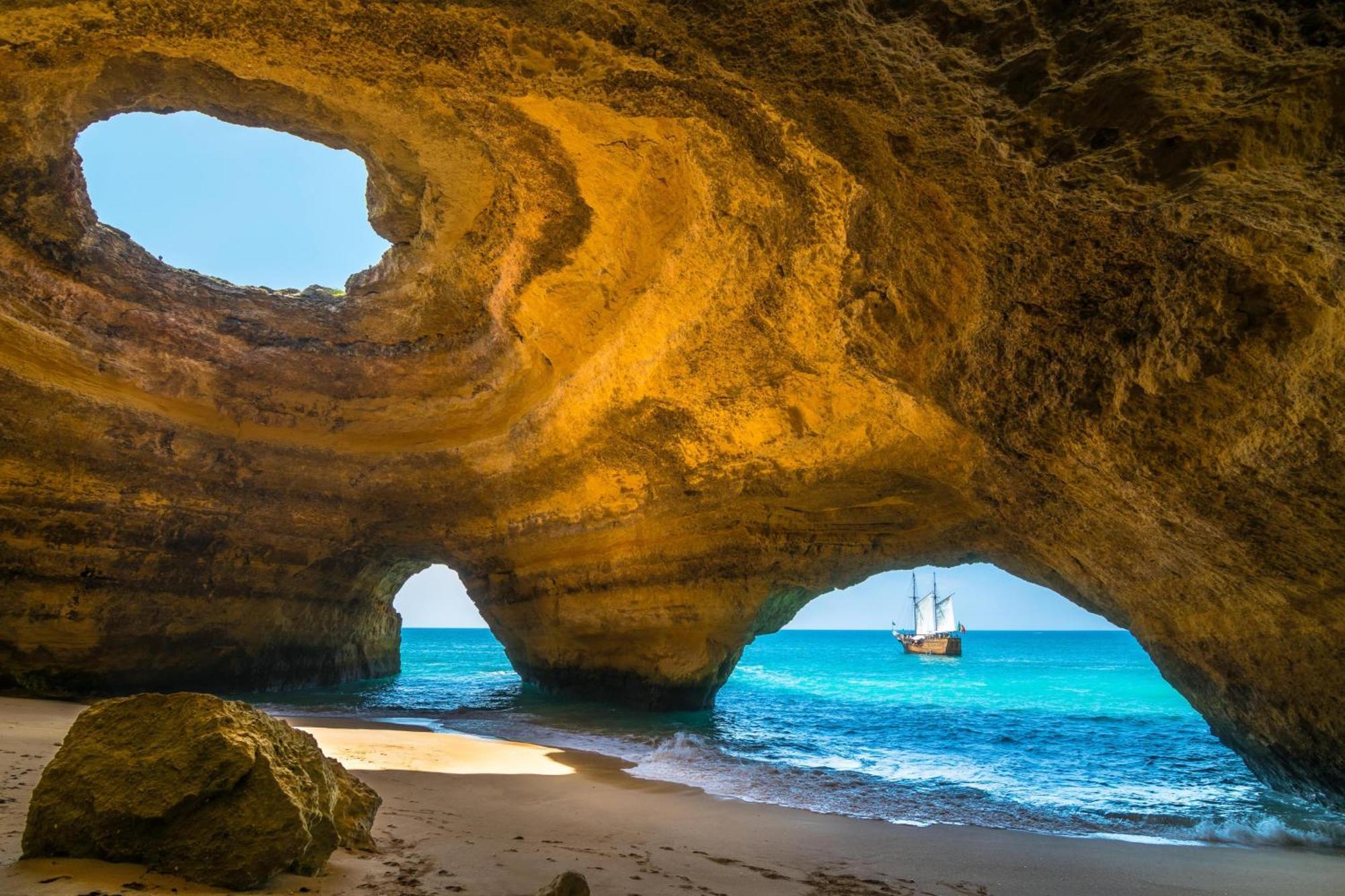 Charmant Appartement A 1Km De La Plage, Avec Piscine A Albufeira Eksteriør billede